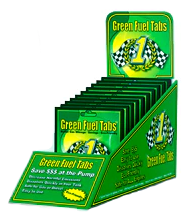 Green Fuel Tablets - Countertop Display - (5x20 Gallon)